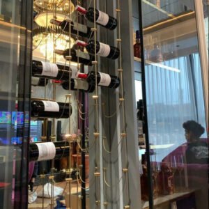 TU KE TREO RUOU BANG DAY CAP CAO CAP - INOX VANG 304